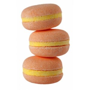 Macaron de bain Pêche