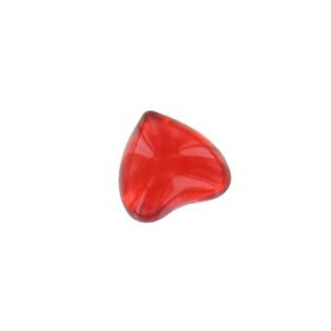 9 perles de bain Coeur rouge - parfum fraise