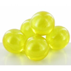 9 Perles de bain - parfum verveine/citron
