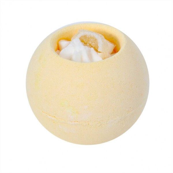 Bombe de bain effervescente citron